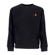 Script Crewneck Sweatshirt Svart