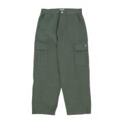 Baggy Twill Cargo Bukser Laurbærkrans