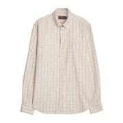 Ruter Morris Soft Check Flannekl Slim Fit Skjorte