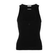 Svart Milano Tank Top