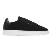 Svart Laceless Trainers Casual Flats