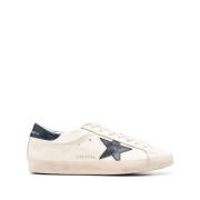 Casual Beige Skinn Sneakers