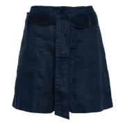 Daviana flat front shorts