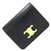 Pre-owned Leather wallets