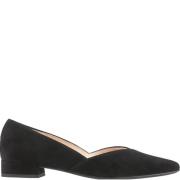 Elegante pumps i semsket skinn