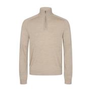 Half-zip Regular Fit Strikkgenser Sweater