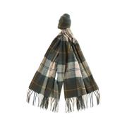 Grønn Tartan Wrap Skjerf