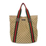 Pre-owned Canvas gucci-bags