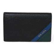 Pre-owned Leather wallets