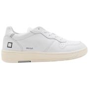 Hvite Court Calf Sneakers