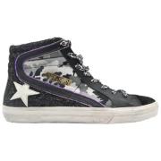 Glitter Camouflage Sneakers