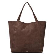 Boho Suede Shopper Bag