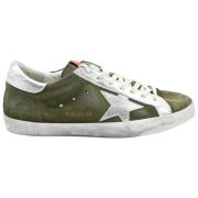 Superstar Green Silver Sneakers