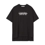 Forstyrret Logo Oversize T-skjorte