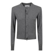 Grå Tonal Cardigan Sweater