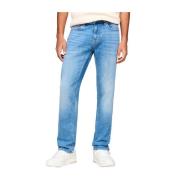 Slim Scanton Jeans i Lys Vask