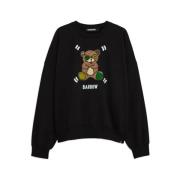 Trykt Crewneck Sweater Regular Fit