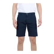 Blå Bermuda Shorts for Menn