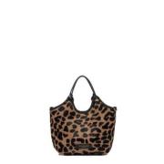 Leopard Mini Veske Crossbody