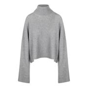 Cashmere Dolcevita Høy Hals Genser