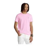 Rosa Polo Ralph Lauren Custom Fit Jersey Crewneck T-Shirt T-Shirt