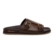 Herres lær sandal