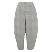 Stilig Houndstooth Tapered Bukser