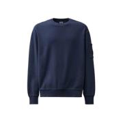 Diagonal Fleece Sweatshirt