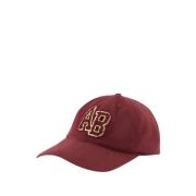 Rød Bomull Baseball Cap