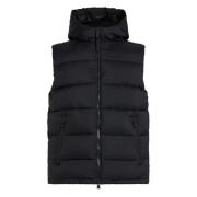 Svart Beauty Polstret Vest