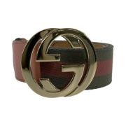 Pre-owned Leather belts