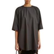 Moderne Oversized Bomullsskjorte