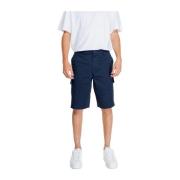 Stretch Bomull Bermuda Shorts Samling