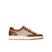 Brune sneakers i skinn