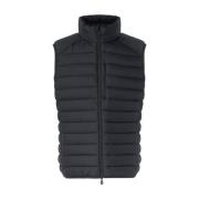 Svart Gilet Jakke