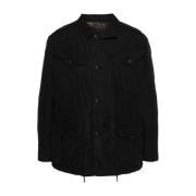 Reversible Field Jacket Svart