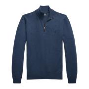 Kvart-Zip Ullgenser Rustic Navy