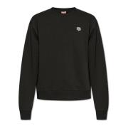 Sweatshirt med logopatch