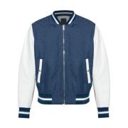 Monogram 72 Denim Varsity Jacket