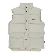 Ermeløs Puff Vest Ice