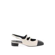 Aprikos Mary Jane Slingback Sko