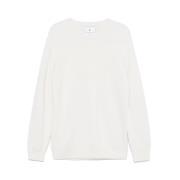 Beige Ull Crew Neck Sweater