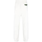 Hvit Logo Patch Track Pant