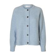 Strikket kort cardigan