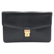 Pre-owned Leather clutches