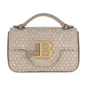 B-Buzz Mini Raffia Bag med Rhinestones