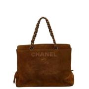 Pre-owned Suede chanel-bags