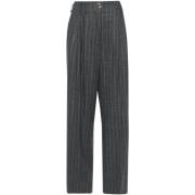 Pinstripe Ullblandingsbukser