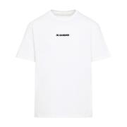 Hvit Moderne Passform Tee