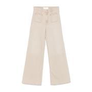 Beige Jeans for Kvinner